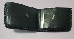 Genuine Rattlesnake Skin Belt Buckle & Wallet Set – Handcrafted Western Leather