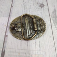 1986 VTG SOUTHERN OUTDOORS belt buckle SOLD BRASS made in USA Limited Edition