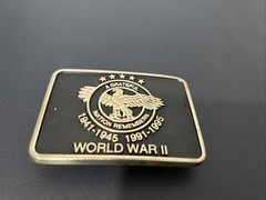 A Grateful Nation Remembers Belt Buckle