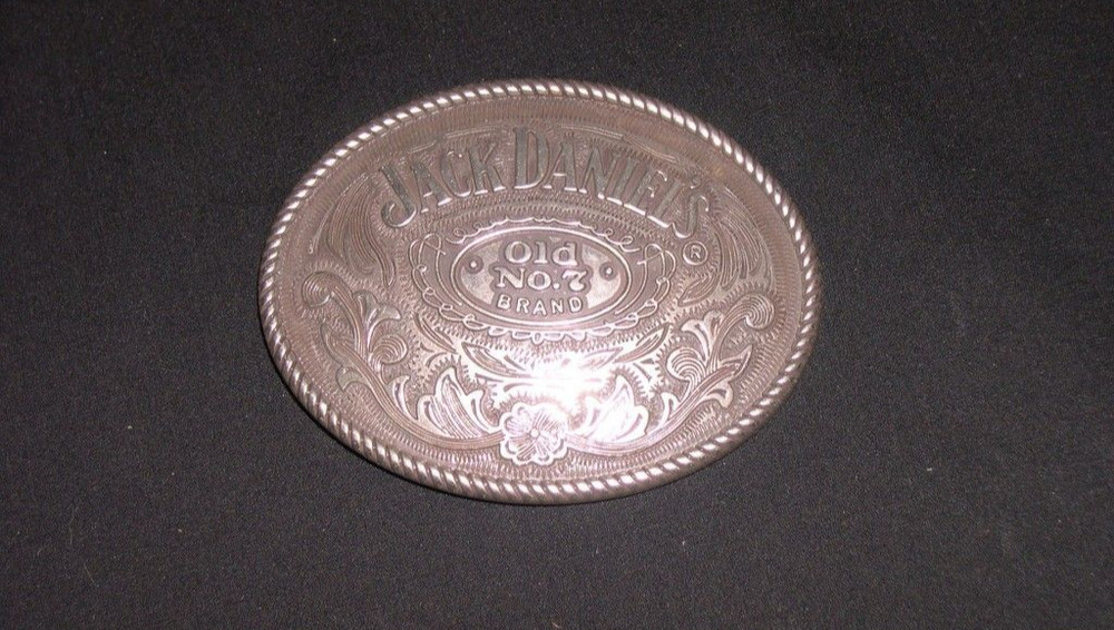 Vintage Jack Daniels Old NO. 7 Brand Whiskey 2005 #5008JD Belt Buckle