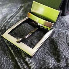 Mens Leather Reversible Belts Metal Buckles – Black Brown Tan – Sizes 26&Prime; – 60&Prime;