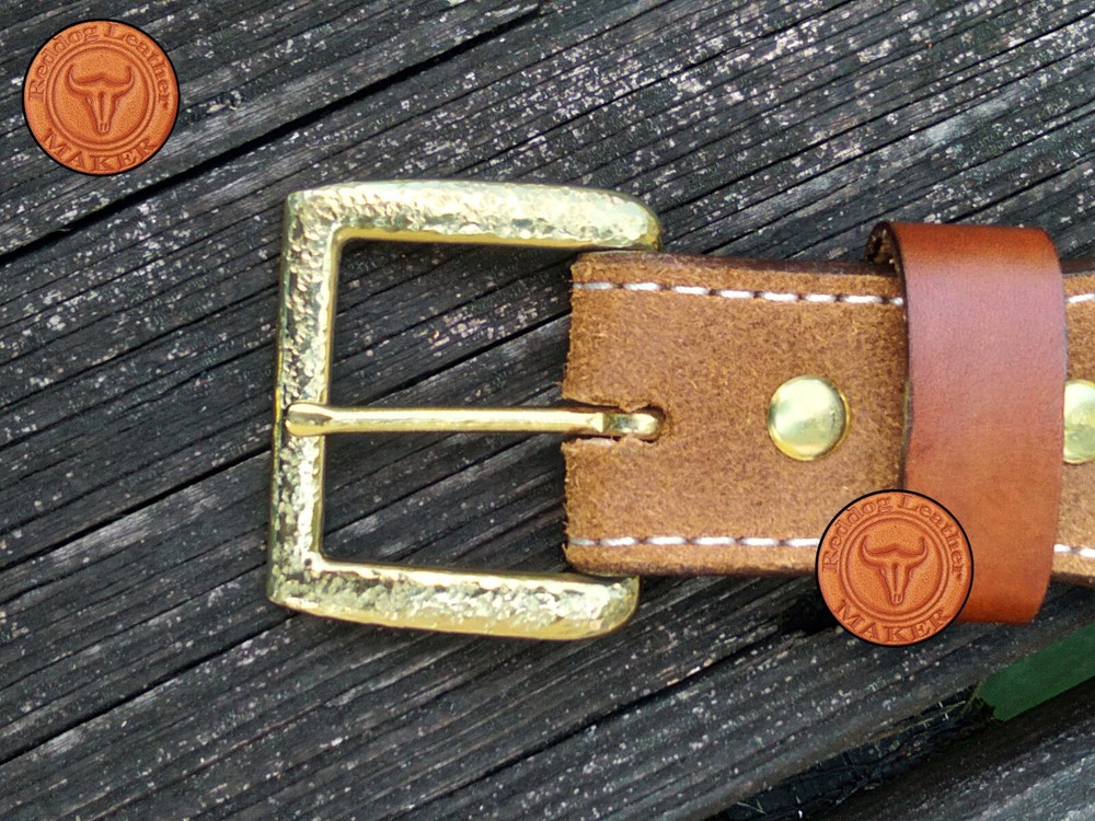 Hand Hammered Brass Buckle, Clint Eastwood, Man With No Name, Spaghetti Western