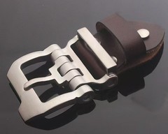 Stainless steel belt buckle head for men&rsquo;s anti allergic needle buckle belt head