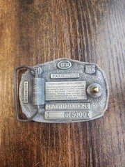 Hook And Ladder Fire Engine Truck Metal Belt Buckle Limited Edition