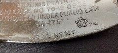 70s Buckle LEE CO. NY. 1776 &rsquo;76 AMERICAN REVOLUTION VINTAE BICENTENNIAL