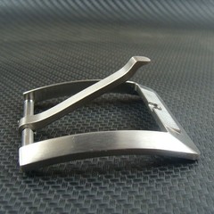 Titanium Pin Single Tongue Buckle Anti allergy Belt Buckle for 1.25&Prime; Belt Z118