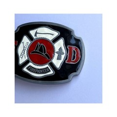 Fire Department FD Firefighter Belt Buckle First Responders NOS