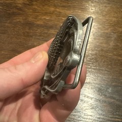 Motorcycle Belt Buckle Bald Eagle American Yellowstone Metal Collector Rodeo