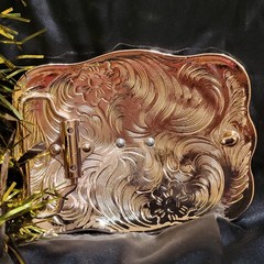 Saint jude San Judas Western belt Buckle Rose Gold Silver Heavy Zinc Alloy