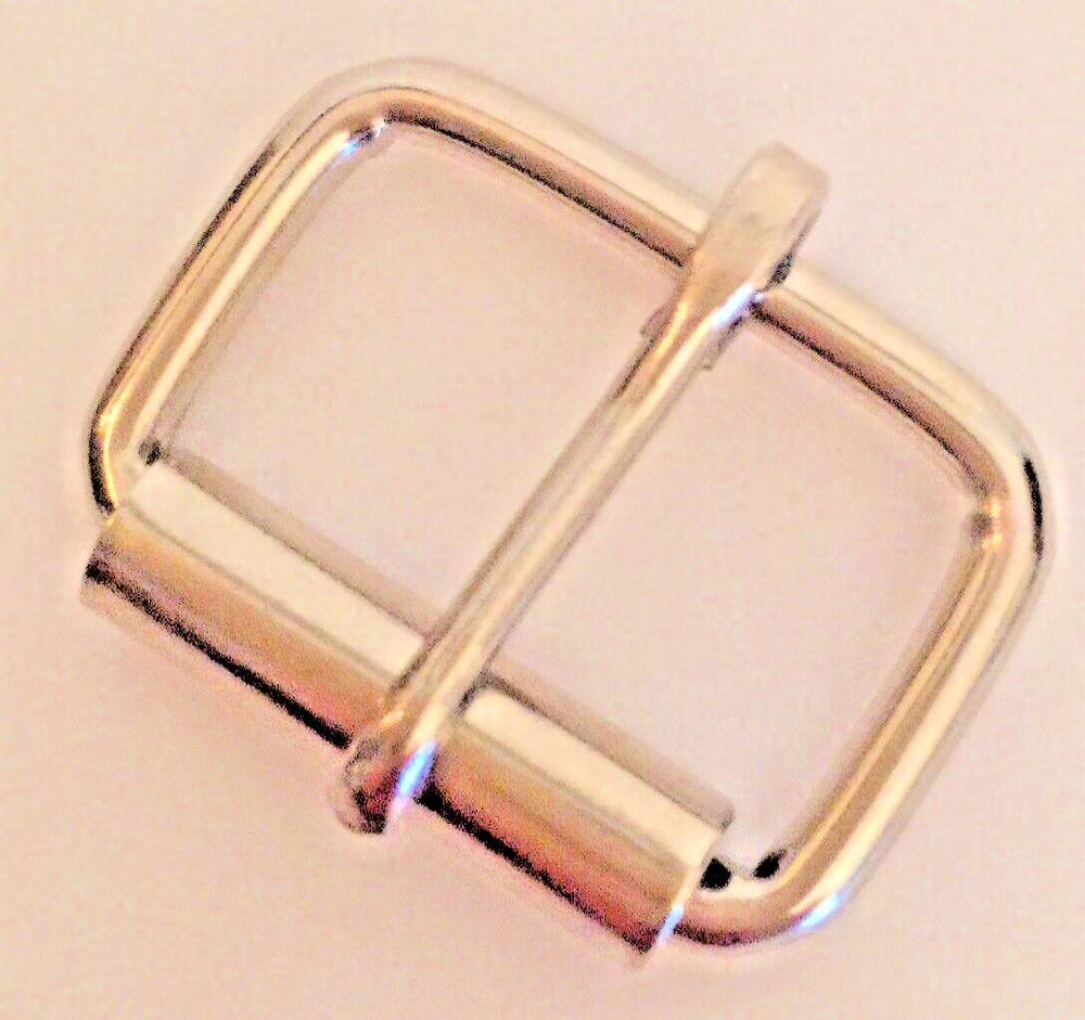 Roller Buckle Nickel Plated 1&Prime;