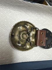 Vintage Oval Unique Belt Buckle