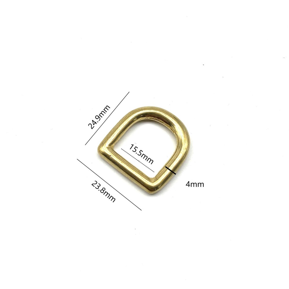 Premium D Loop Seamless D Ring 16mm Bag lot