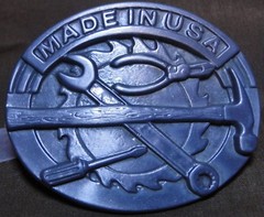 Belt Buckle – Made in USA – Tools – B – 3 »x2.5 » – 1B