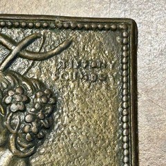Tiffany Foundry Coca-Cola Belt Buckle Unisex Brass Vintage Tiffany Foundry Good