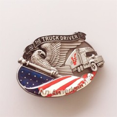 New Vintage Style American Hero Trucker Driver Belt Buckle also Stock in US
