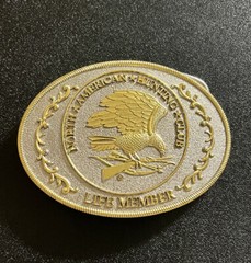 « NORTH AMERICAN HUNTING CLUB LIFE MEMBER » Belt Buckle