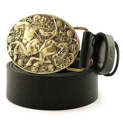 Sagittarius belt buckle, Horoscope Astrological Zodiac Sign brass belt buckle