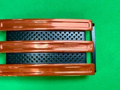 Adidas Golf 3 Stripe Orange & Black Color Trophy Sports Award Style Belt Buckle