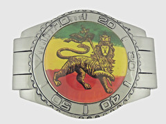 Reggae Rasta Belt Buckles Rastafarian Dub Music Culture Metal Lion of Judah Gift