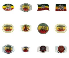 Reggae Lion of Judah Goth Tattoo Tribal RASTAFARIAN Belt Buckles Halloween Party