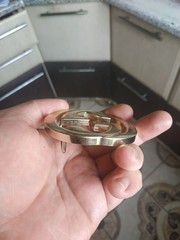Authentic Gucci Interlocking G Belt Buckle Gold Tone Replacement 4cm 1.5&Prime; Buckle