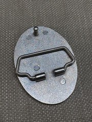 Ironman Iron man Belt Buckle Metal Oval Shape photo 2 1/2&Prime; in size