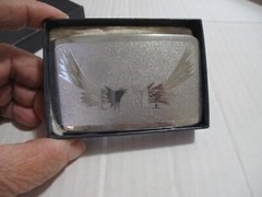 Silver tone Belt Buckle Fighting Gamecocks? Birds, Unused, Unmarked Estate Sale