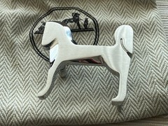 38mm H Belt Buckle Brushed Silver
