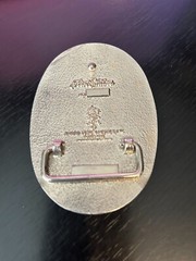 Vintage Collectible WWII Veterans US Army Award Design Metals Belt Buckle