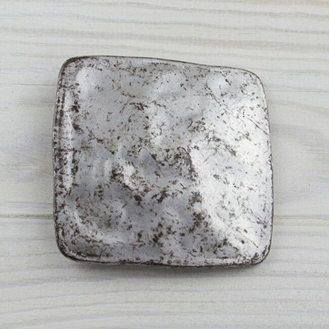 Dents Destroyed Belt Buckle Silver Hippie Interchangeable Buckle GS5380