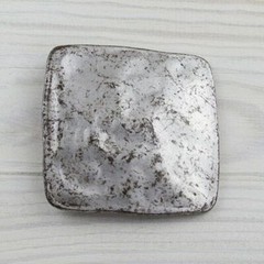 Dents Destroyed Belt Buckle Silver Hippie Interchangeable Buckle GS5380