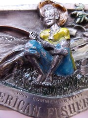 1984 American Fishermen Commemorative Belt Buckle Limited Edition Arroyo Grande