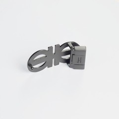 Salvatore Ferragamo gray Gancin Belt Buckle Men&rsquo;s for 34-35mm leather belt
