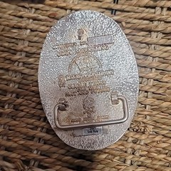 1986 Texas Sesquicentennial Belt Buckle 24kt gold palted new