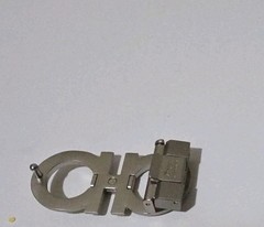 AUTH. SALVATORE FERRAGAMO SILVER GANCINI BELT BUCKLE FOR 1.3&Prime; WIDE BELT STRAP
