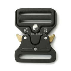 32 38mm 43 50mm Tactical Belt Buckles Metal Quick Release Military Straps Girdle