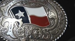 Nocona Western Belt Buckle “Lone Star State” Texas Flag 37593