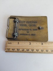 1988 UNITED STATES SHOOTING TEAM BELT BUCKLE – XXIV OLYMPIAD – SEOUL KOREA GW17