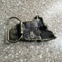 Train Engine Locomotive Belt Buckle The Great American Buckle Co Chicago 1981