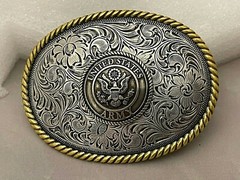 United States Army Western Style Buckle