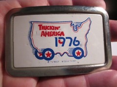 1976 TRUCKING AMERICA BELT BUCKLE – GW-9