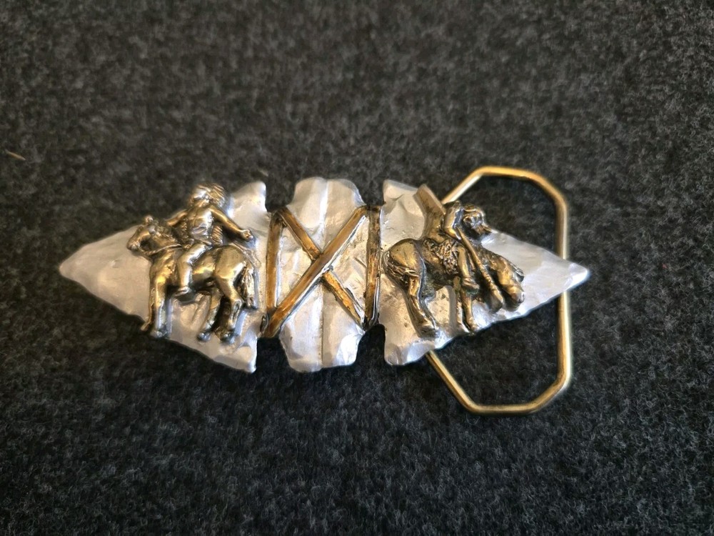 Arrowhead 1990s Vintage Belt Buckle
