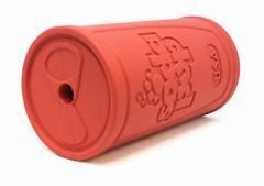 Sodapup Retro Soda Can Durable Rubber Chew Toy and Treat Dispenser – Dog Puppy