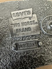 Levis Limited Edition Belt Buckle Levi Strauss Two Horse Brand San Francisco CA