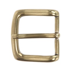 1 1/2&Prime; (38 mm) Nickel Free Single Prong Square Belt Buckle