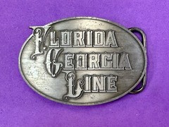 Florida Georgia Line Country Music Rock band 2013 Metal Concert Belt Buckle
