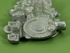 1980 Train Engine Locomotive Belt Buckle Great American Pewter USA Made Vintage