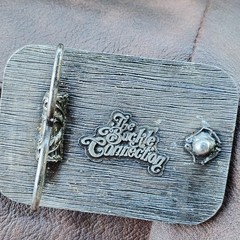 The Buckle Connection AV-8B Military Aviation Men&rsquo;s Silver Metal Belt Buckle