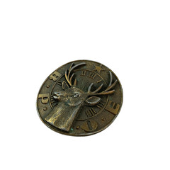 Vintage BPOE Elk&rsquo;s Club 1976 Hand Cast 3D Metal Belt Buckle RMC
