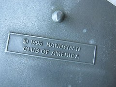 Handyman Club of America Vintage 1996 Belt Buckle Life Member Western Cowboy